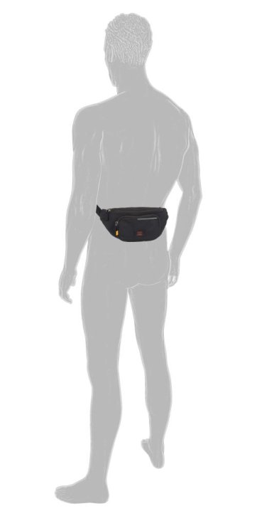 CAMEL ACTIVE CITY belt bag black